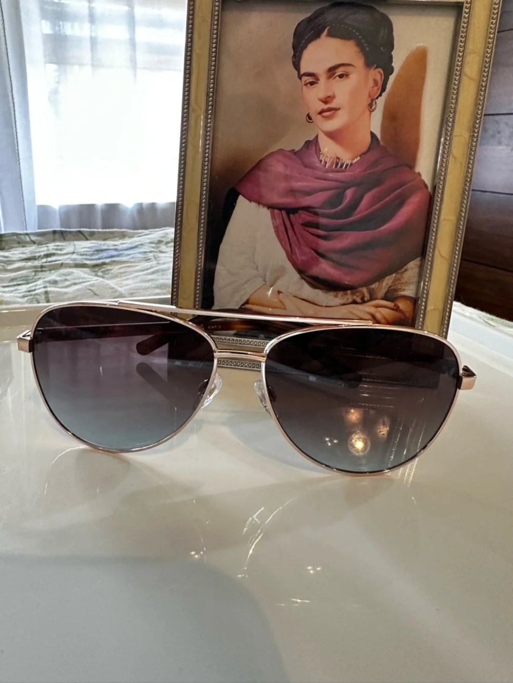 Marc Jacobs MARC 760/S Gold Aviator Sunglasses